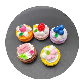 Resin ncuav mog qab zib Cabochon